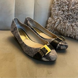 Michael Kors peep toe shoes